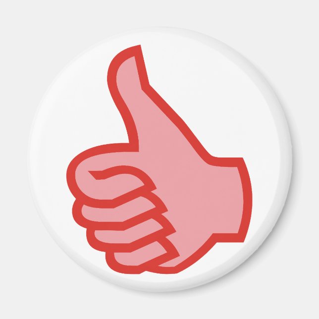 OK thumbs up Magnet (Front)