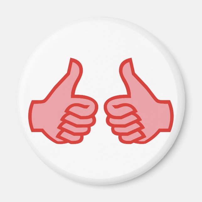 OK thumbs up Magnet (Front)