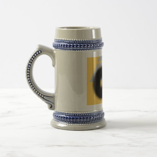 OK Vibes – Simple & Bold" Beer Stein (Left)