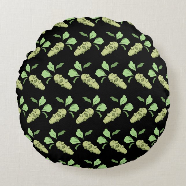 Oka Round Pillow (Front)