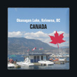 Okanagan Lake, Kelowna, BC Canada Magnet<br><div class="desc">Okanagan Lake,  Kelowna Marina,  British Columbia,  Canada</div>