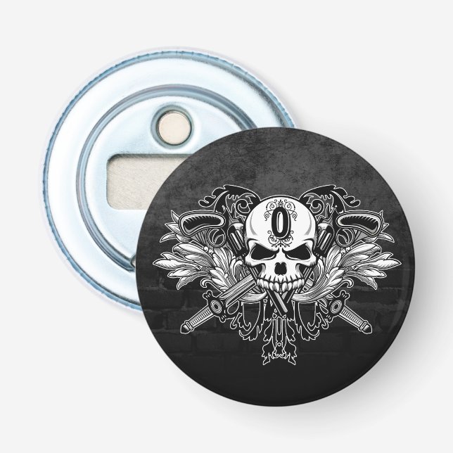 O'Kane Round Bottle Opener (Front)
