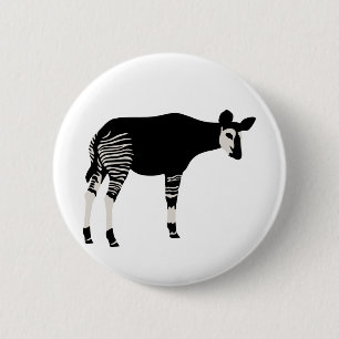 Okapi 2 Inch Round Button
