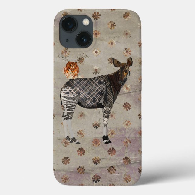 OKAPI & ANTLER OWL Case-Mate iPhone CASE (Back)
