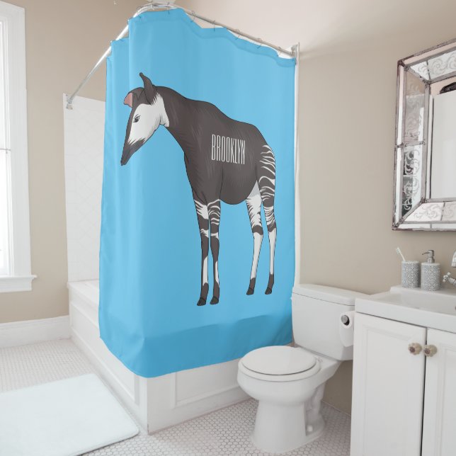 Okapi cartoon illustration  (In Situ)