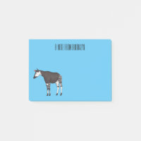 Okapi cartoon illustration