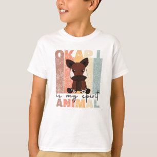 Okapi Is My Spirit Animal - Okapis Are Cute T-Shirt