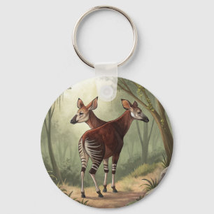 Okapi Keychain