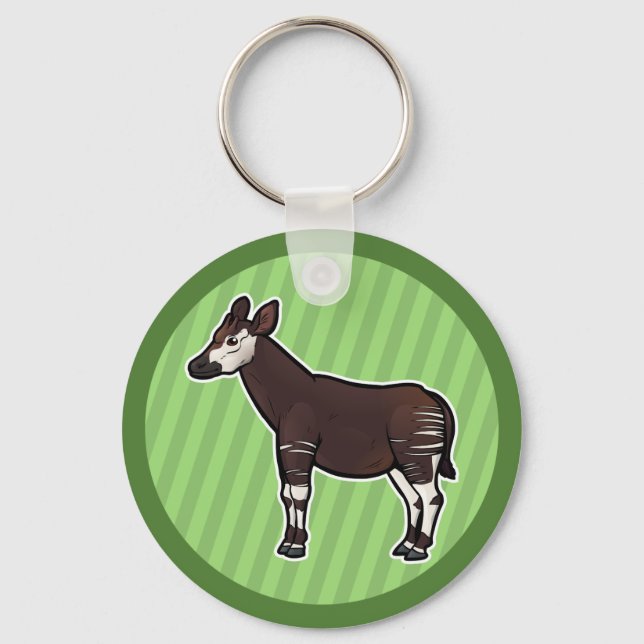 Okapi Keychain (Front)