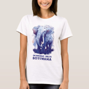 Okavango Delta, Botswana Safari National Park Game T-Shirt