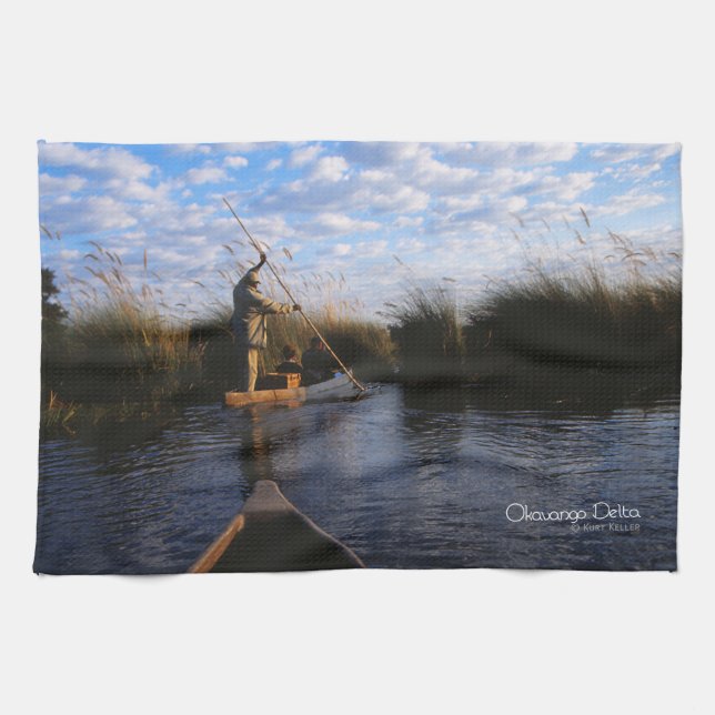 Okavango Delta Kitchen Towel (Horizontal)