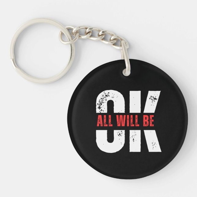 Okay Acrylic Keychain (Front)