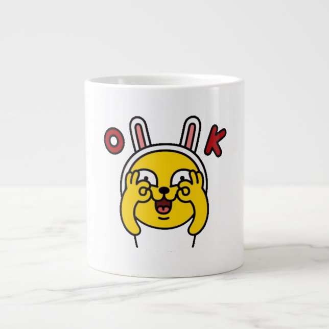 OKAY LARGE COFFEE MUG (Front)