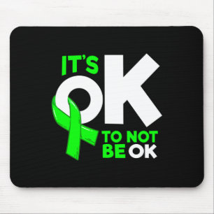 Okay To Not Be Okay Mental Health Awareness Women  Mouse Pad