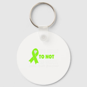 Okay To Not Be Okay Ribbon Mental Health Awareness Keychain