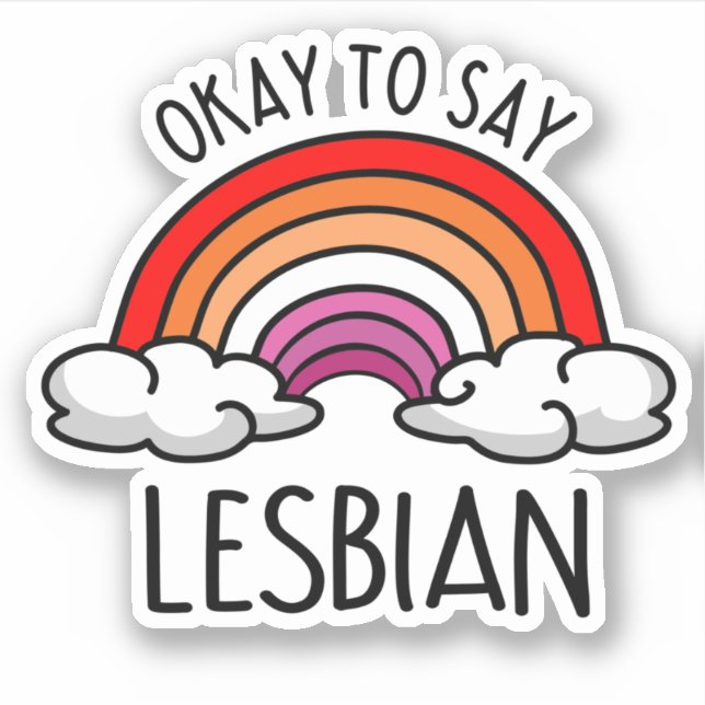 Okay to say lesbian (Front)