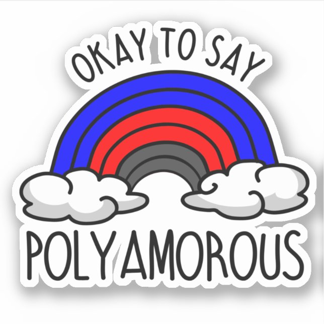 Okay to say polyamorous (Front)