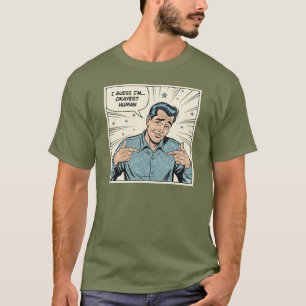 Okayest Human Pop Art T-Shirt