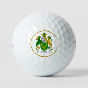 O'Keefe Family Coat of Arms Golf Balls