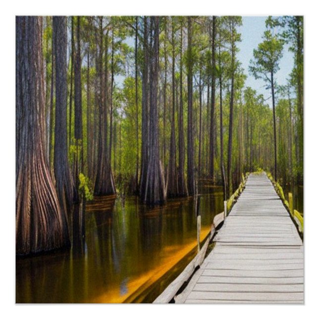 Okefenokee Swamp  Poster (Front)