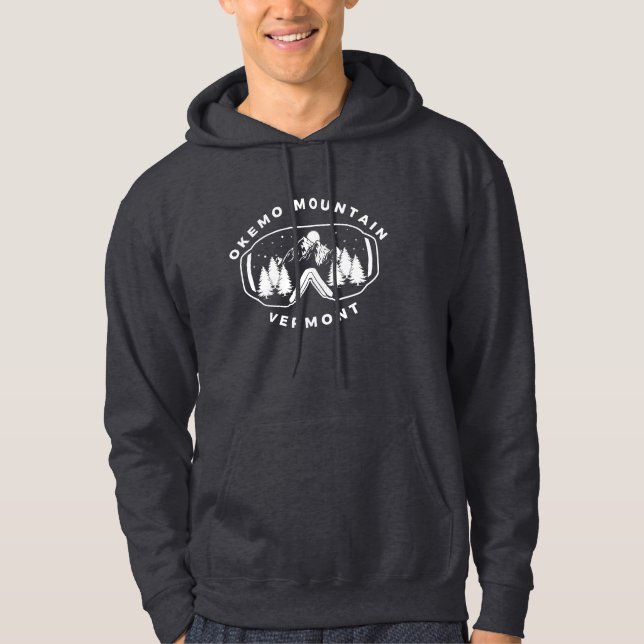 Okemo Mountain Ski Vermont Hoodie (Front)
