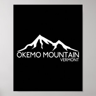 Okemo Mountain Skiing Vermont Poster