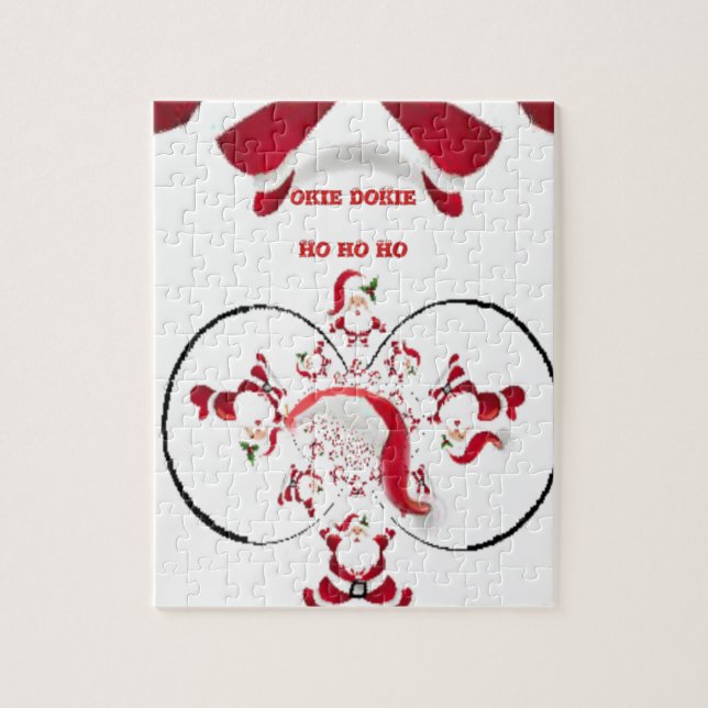 Oki Dokie Santa! Jigsaw Puzzle (Vertical)