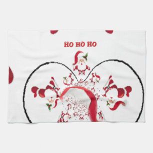 Oki Dokie Santa! Kitchen Towel