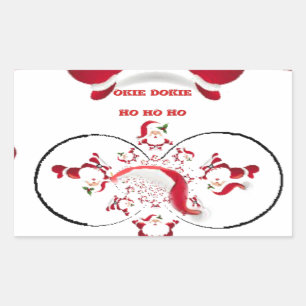 Oki Dokie Santa! Sticker