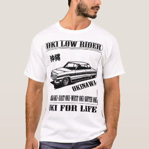Okinawa Inspired Low Rider Design T-Shirt