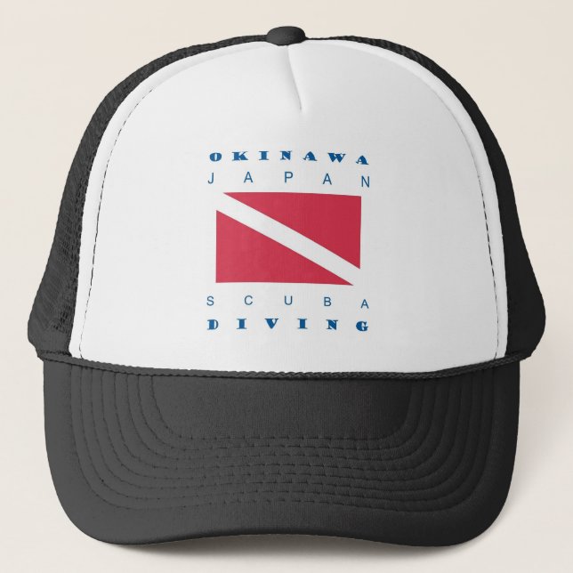 Okinawa Japan Trucker Hat (Front)