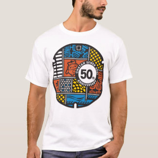 Okinawa Manhole Design T-Shirt