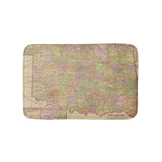 Oklahoma Bath Mat (Front)