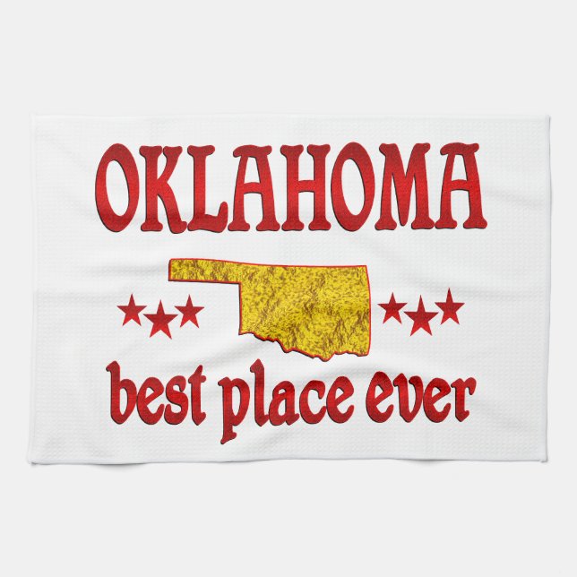 Oklahoma Best Kitchen Towel (Horizontal)