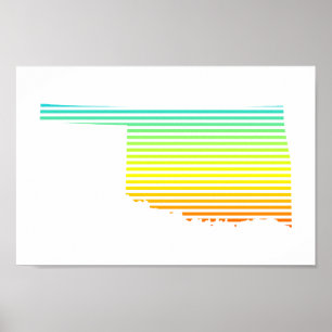 oklahoma chill fade poster