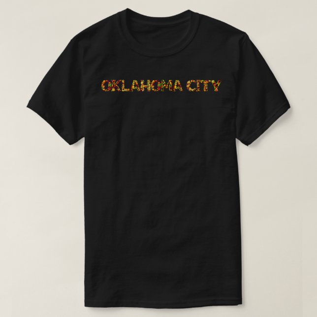 Oklahoma city fruit style T-Shirt (Design Front)