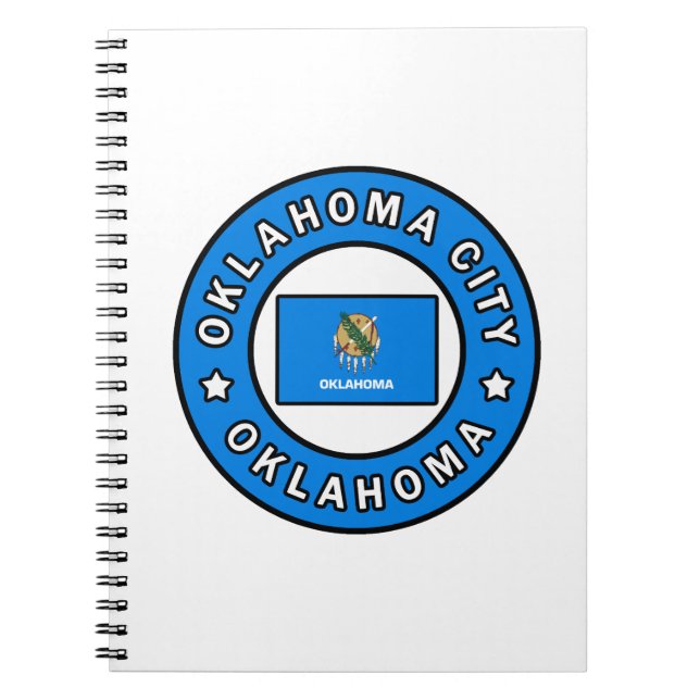 Oklahoma City Oklahoma Notebook (Front)