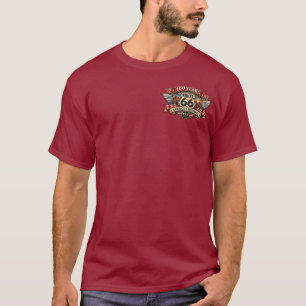 Oklahoma City Route 66 100 Years Vintage T-Shirt