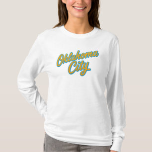 Oklahoma City Script – Retro OKC Pride T-Shirt
