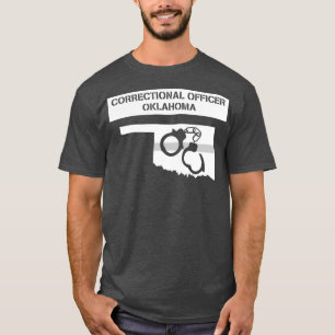 Oklahoma Correctional Officer Thin Grey Line T-Shirt