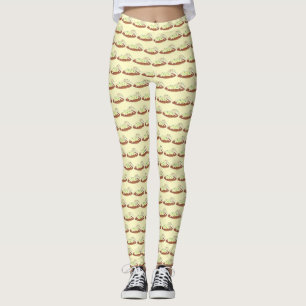 Oklahoma Country Chicken Fried Steak Foodie OK Leggings
