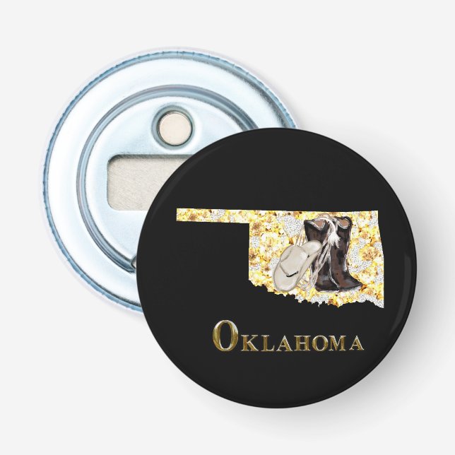 OKLAHOMA DREAM! BOTTLE OPENER (Front)