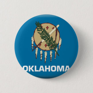 Oklahoma Flag 2 Inch Round Button