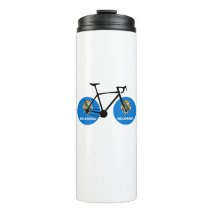 Oklahoma Flag Cycling Thermal Tumbler