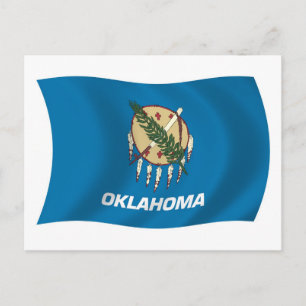 Oklahoma Flag Postcard