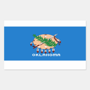 Oklahoma Flag Sticker