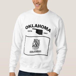 Oklahoma flag USA Sweatshirt