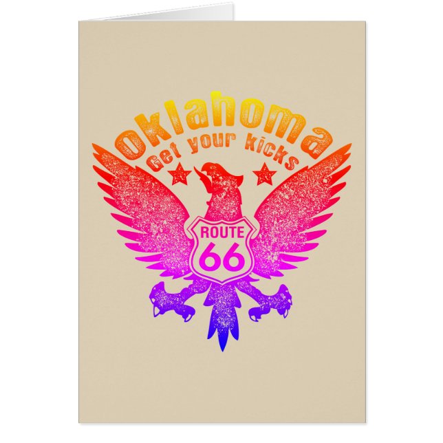 Oklahoma Get Your Kicks Route 66 avec Ipanema filt (Devant)