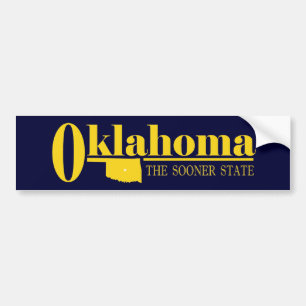 Oklahoma Gold Bumper Sticker