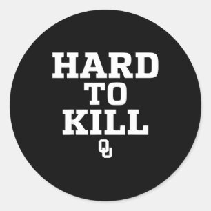 Oklahoma Hard To Kill  Classic Round Sticker